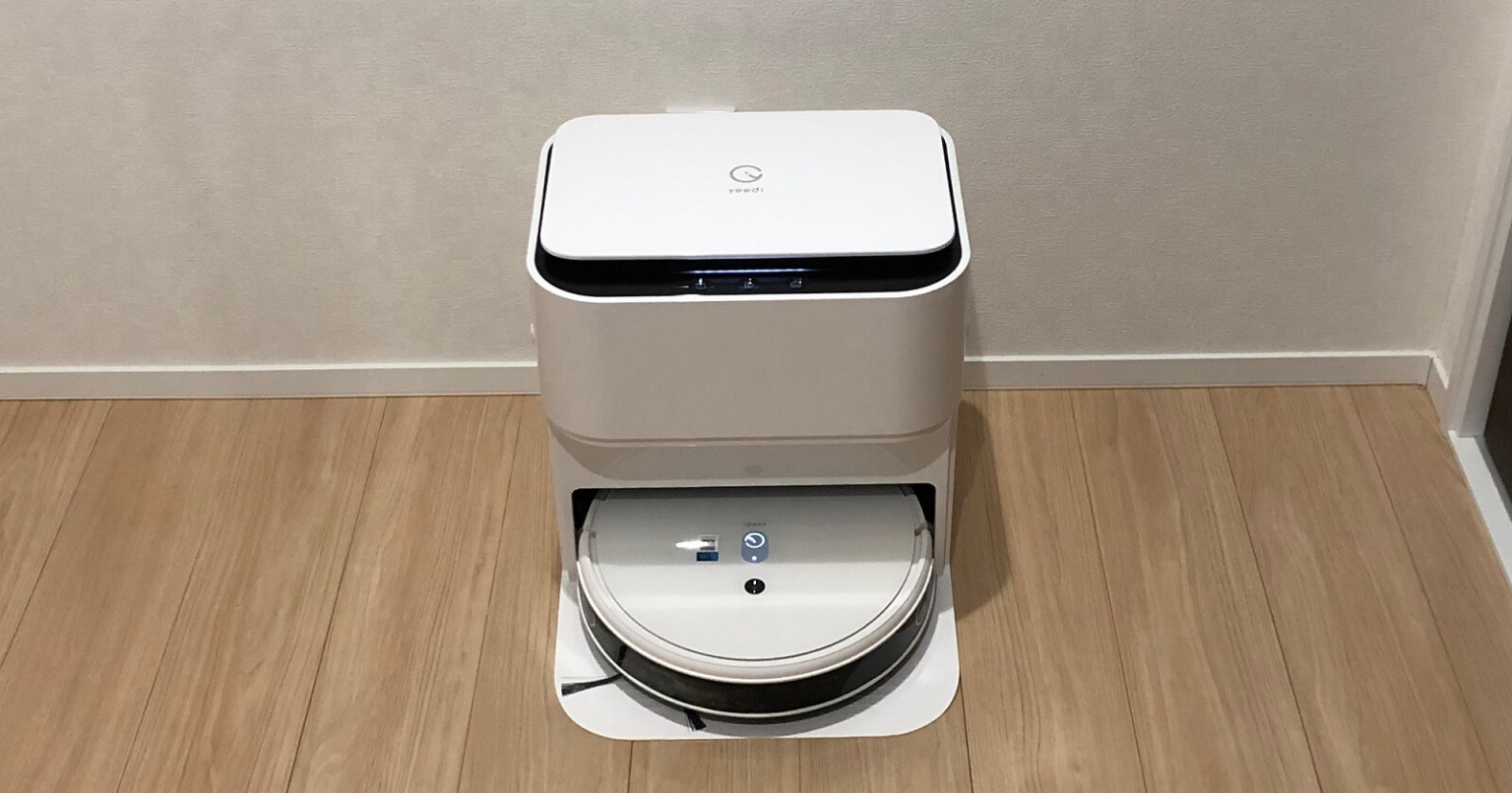 良品】yeedi DVX46 mop station ロボット掃除機 良品】yeedi DVX46 mop station ロボット掃除機